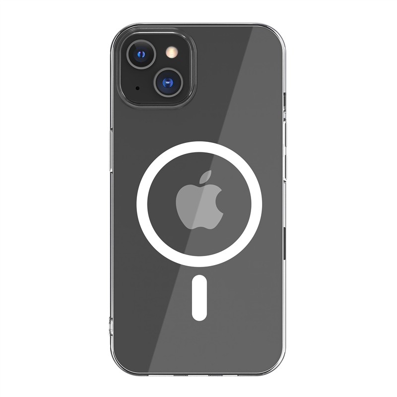 muvit for change funda Magsafe compatible con Apple iPhone 14 transparente