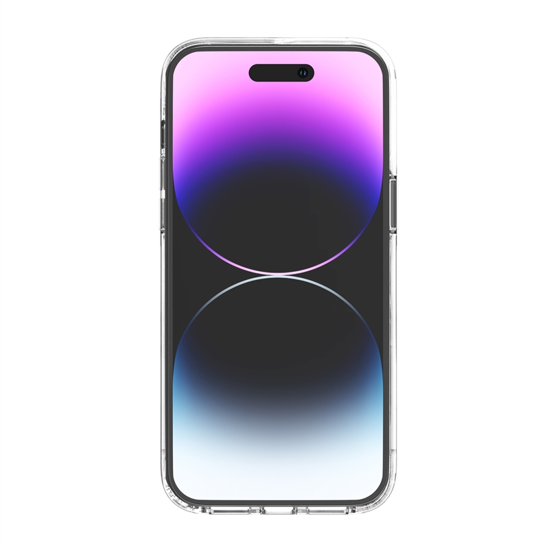 muvit for change funda Magsafe compatible con Apple iPhone 14 Pro transparente