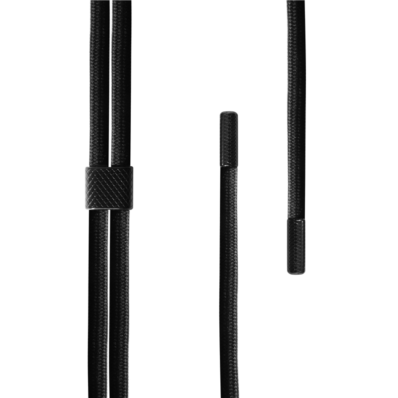 muvit for change funda con colgante negro compatible con Apple iPhone 15 Plus transparente