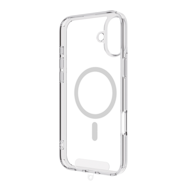 muvit for change funda Magsafe compatible con Apple iPhone 16 Plus transparente