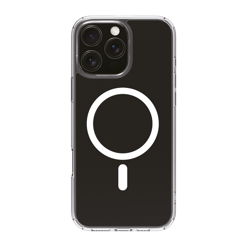 muvit for change funda Magsafe compatible con Apple iPhone 16 Pro Max transparente