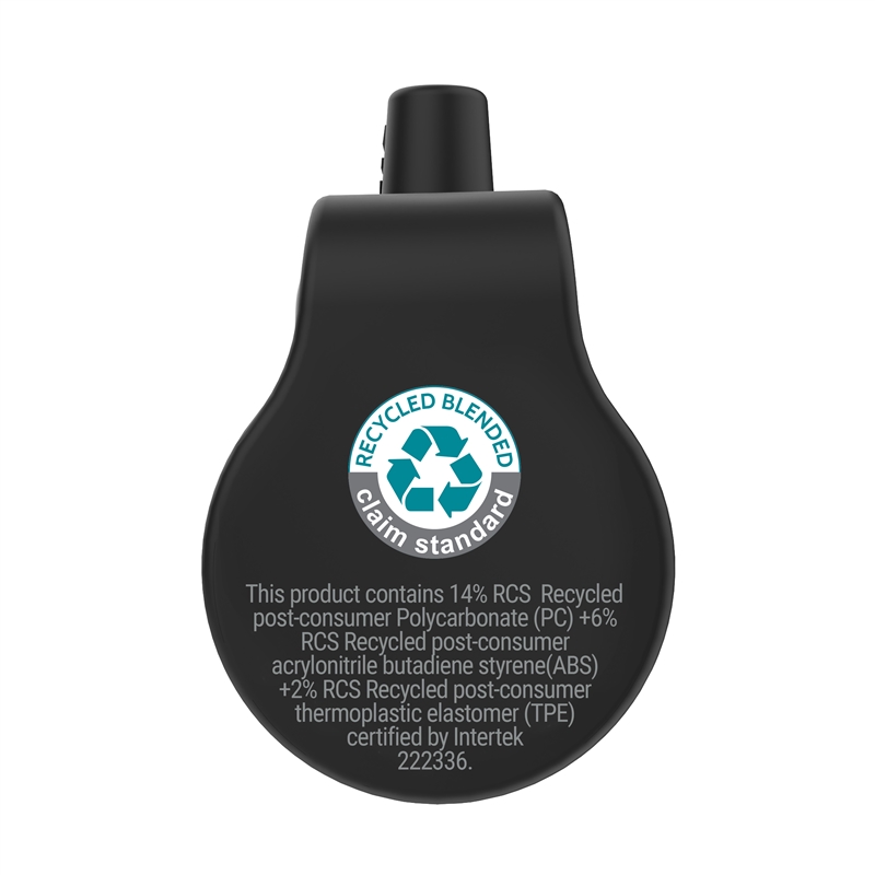 muvit for change power bank 5000 mAh con conector tipo C PD 20W intregrado negra