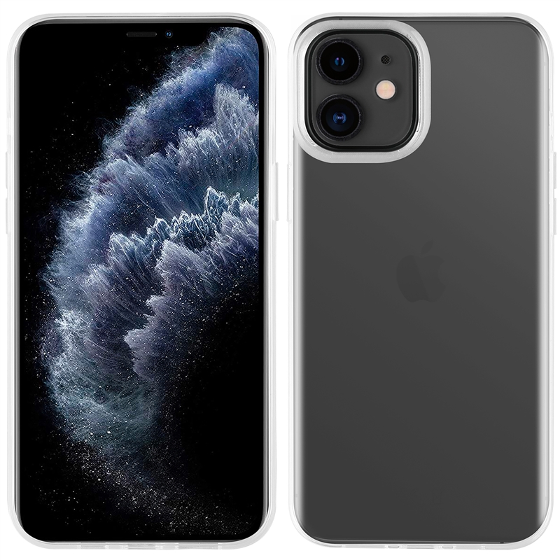 muvit for change funda compatible con Apple iPhone 12/12 Pro transparente