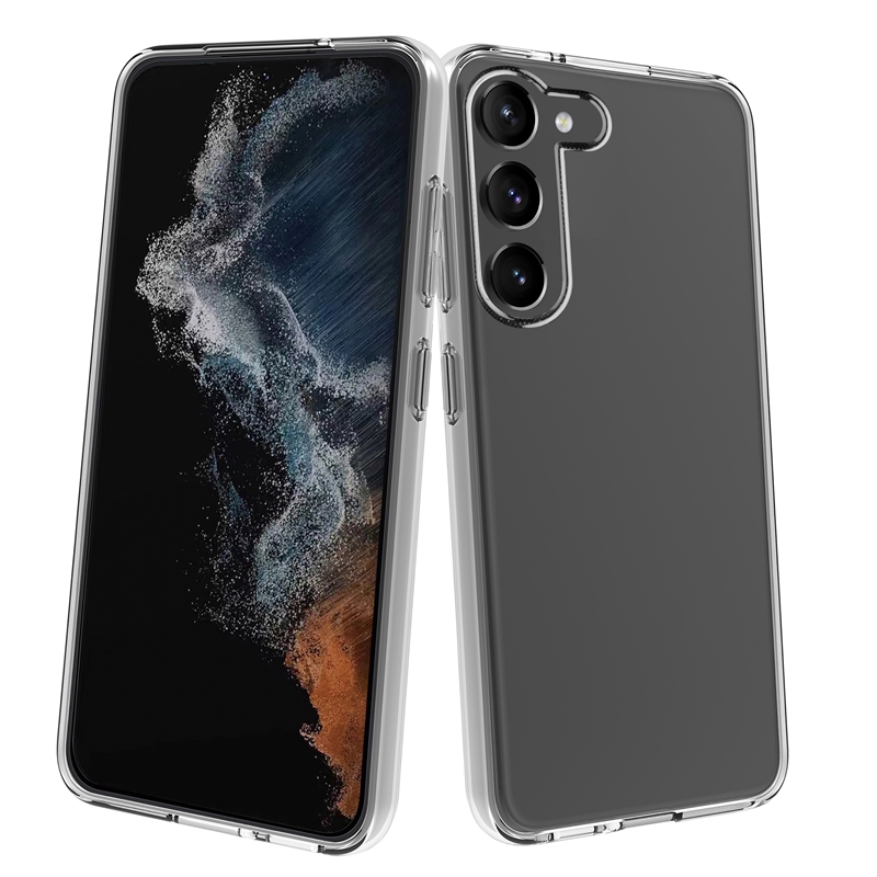 muvit for change funda compatible con Samsung Galaxy S23 5G transparente