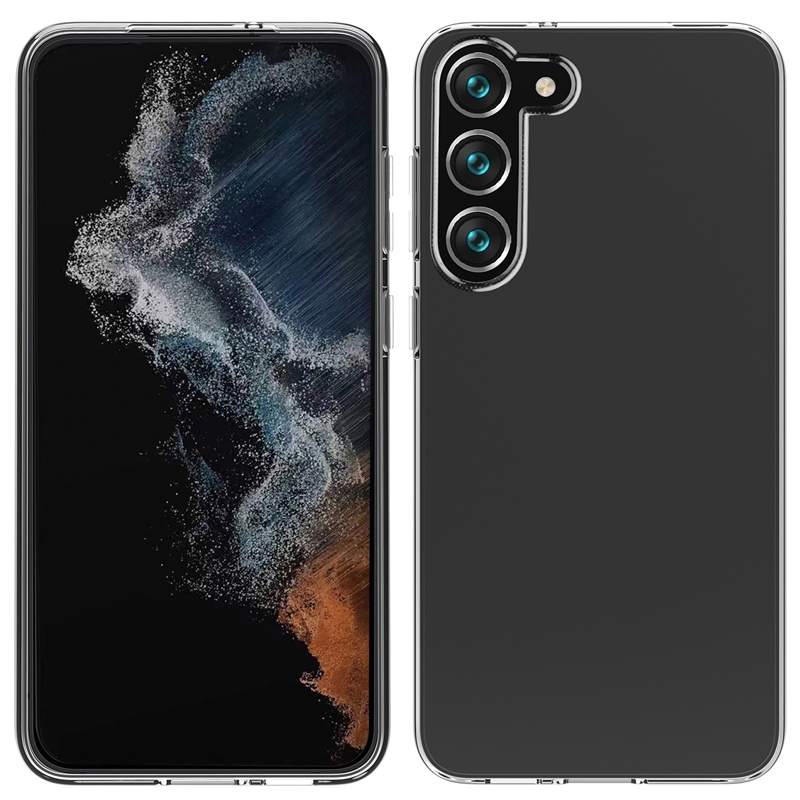 muvit for change funda compatible con Samsung Galaxy S23 5G transparente