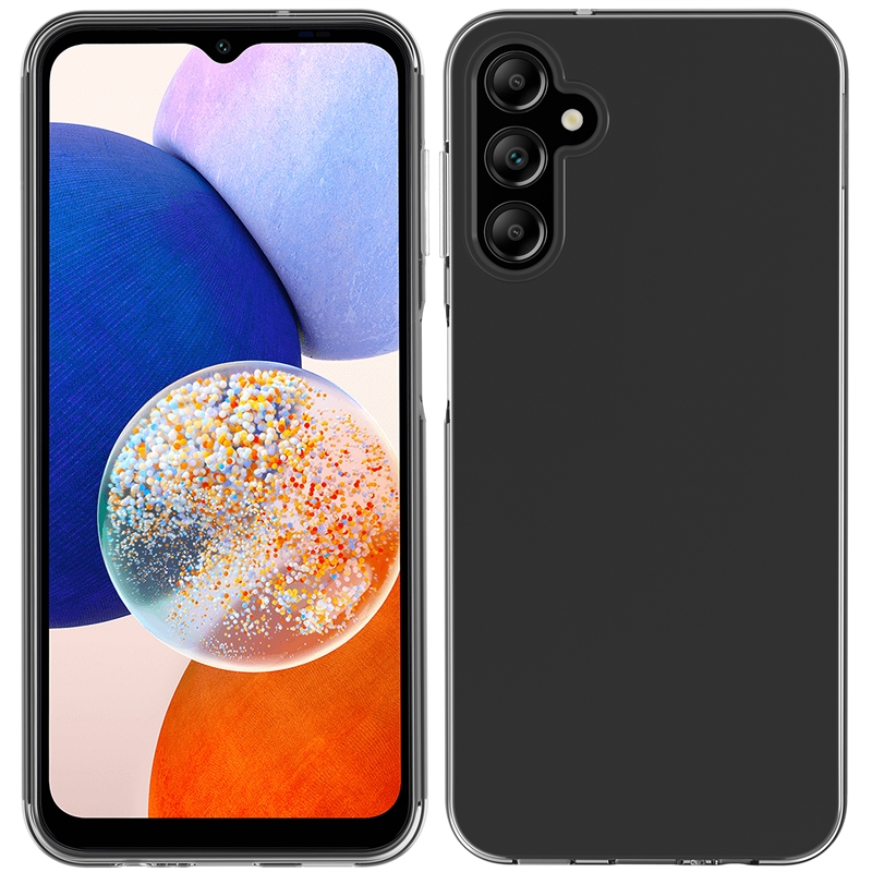 muvit for change funda compatible con Samsung Galaxy A14 4G/5G transparente