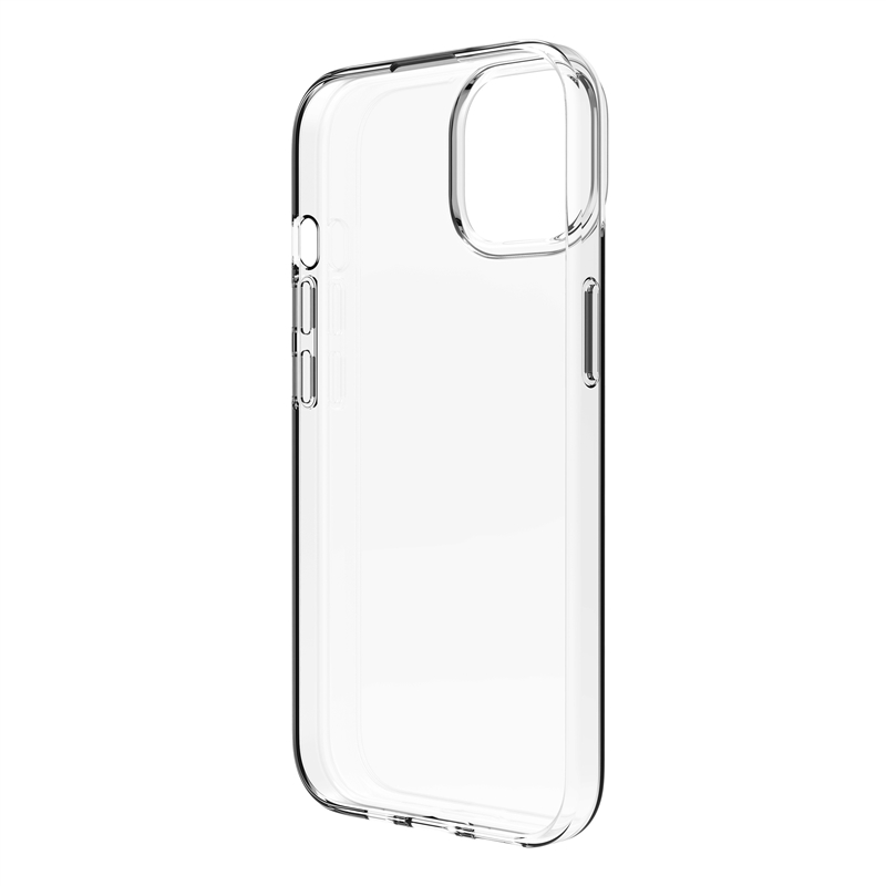 muvit for change funda compatible con Apple iPhone 15 transparente
