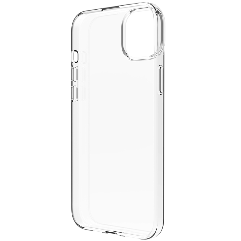 muvit for change funda compatible con Apple iPhone 15 Plus transparente