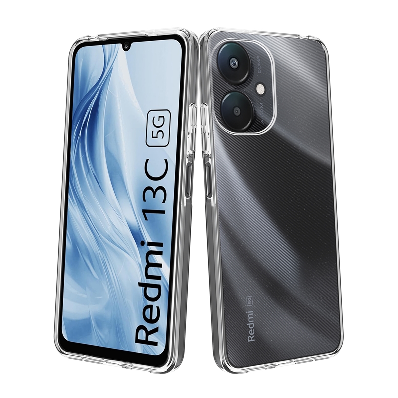 muvit for change funda compatible con Xiaomi Redmi 13C 5G/4G transparente