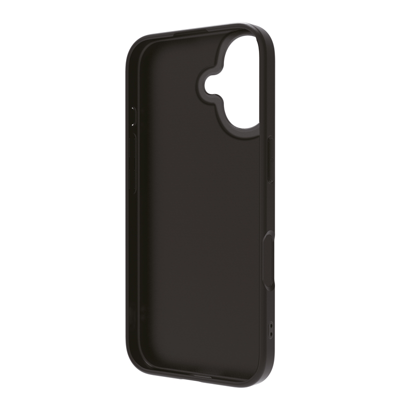 muvit for change funda compatible con Apple iPhone 16 negra