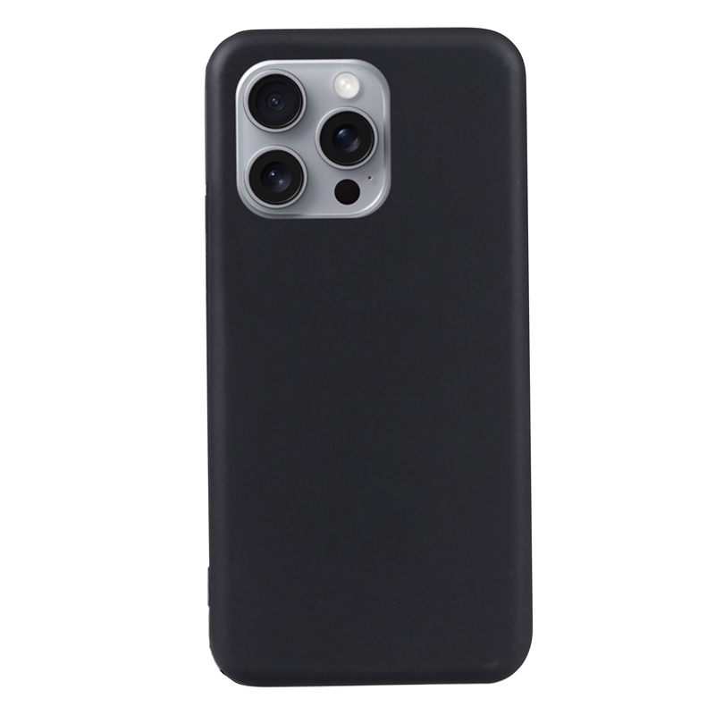 muvit for change funda compatible con Apple iPhone 16 Pro negra
