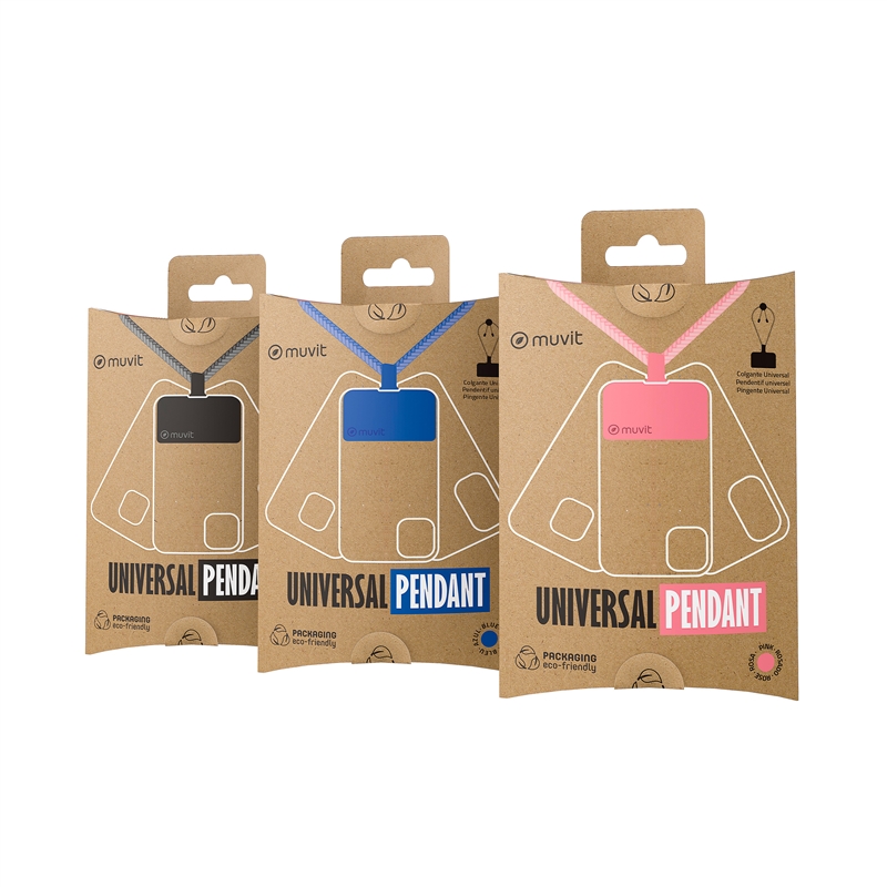 muvit for change colgante universal compatible con fundas rosa