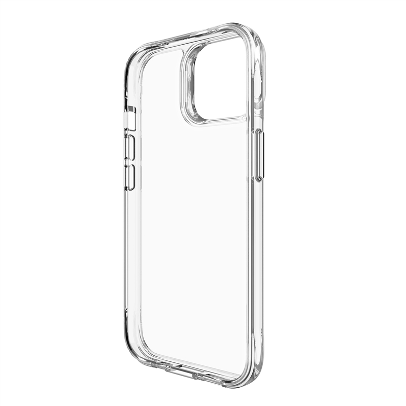 muvit for change funda shockproof 2m compatible con Apple iPhone 15 Plus transparente