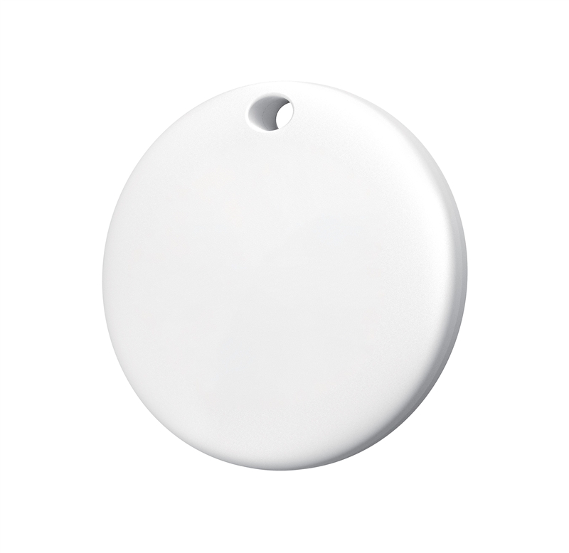 muvit for change by MiLi Localizador compatible con Apple Find My y Google Find My Device blanco