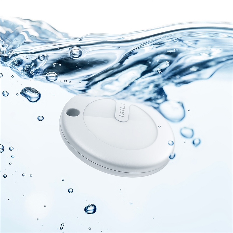 muvit for change by MiLi Localizador compatible con Apple Find My y Google Find My Device blanco