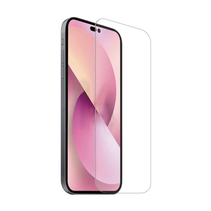 muvit for change protector pantalla compatible con Apple iPhone 14 Pro vidrio templado plano