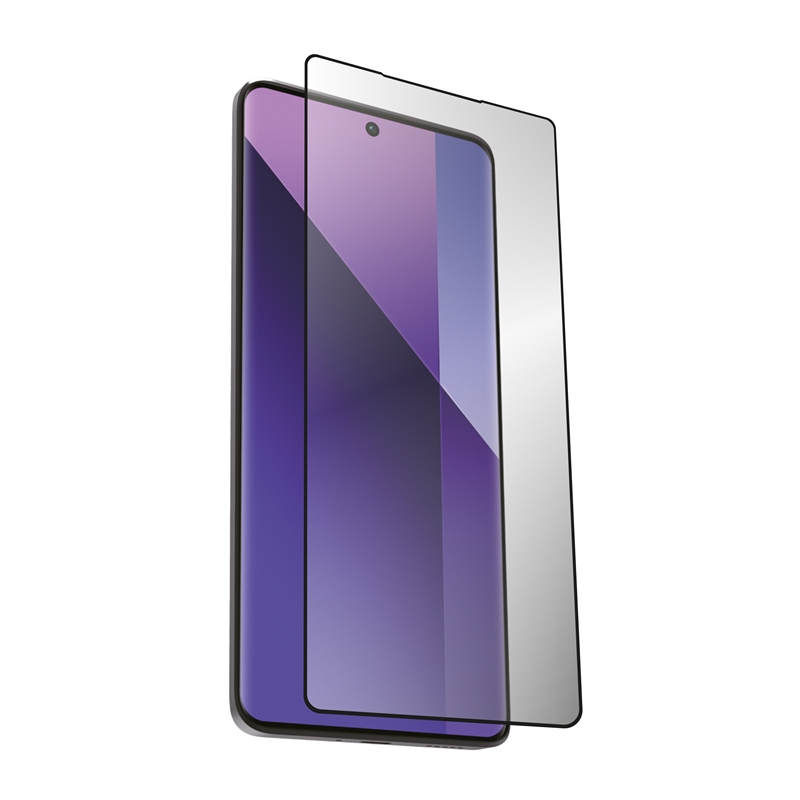 muvit for change protector pantalla compatible con Samsung Galaxy S25 Ultra vidrio templado plano marco negro