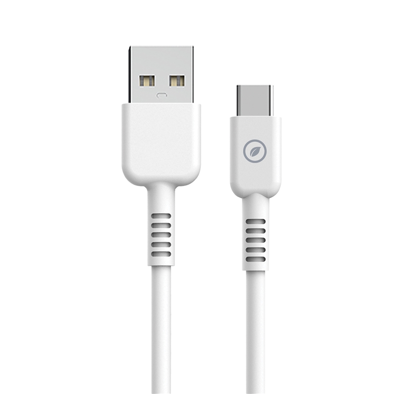 muvit for change cable USB a Tipo C/27W 3A 3m blanco