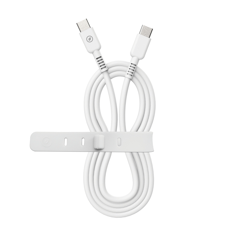 muvit for change cable Tipo C a Tipo C 3A/60W 1.2m blanco