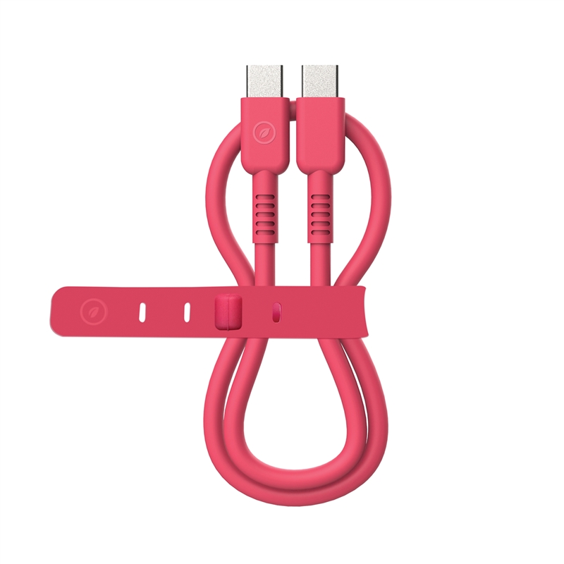 muvit for change cable Tipo C a Tipo C 3A/60W 1.2m magenta