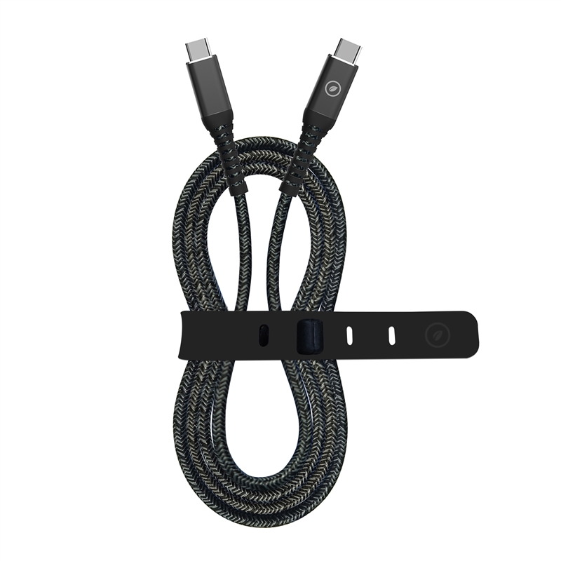 muvit for change cable Tipo C a Tipo C 5A/240W 1.2m resistente negro