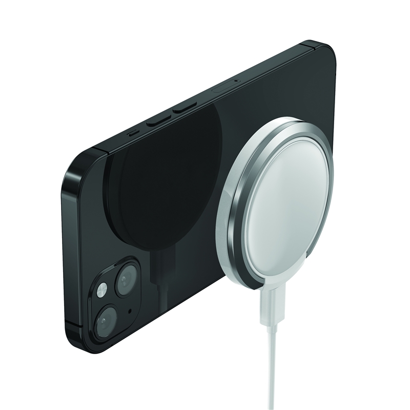 muvit for change cargador Magsafe inalámbrico 7,5-10-15w blanco